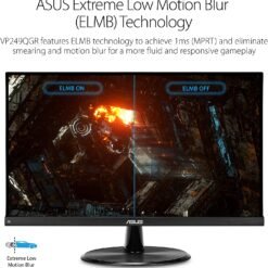 Alternative view of ASUS VP249QGR 23.8 inch 144Hz Gaming Monitor Full HD, IPS, Frameless, 1ms MPRT Adaptive-Sync (FreeSync™), ELMB, Shadow Boost, Low Blue Light, Flicker Free