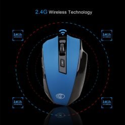 GoFreeTech M009 Wireless Mouse Optical Mice 5 Adjustable DPI Levels, 6 Buttons - Image 4