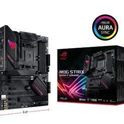 ASUS ROG STRIX B550-F GAMING(WI-FI) AMD AM4 (3rd Gen Ryzen) ATX Gaming Motherboard (PCIe 4.0, 2.5Gb LAN, BIOS FlashBack, HDMI 2.1, Addressable Gen 2 RGB Header and AURA Sync) - Image 8