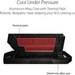 ASUS ROG STRIX ARION RGB M.2 NVMe SSD Enclosure USB3.2 GEN2 Type-C (10 Gbps) Fits PCIe 2280/2260/2242/2230 M key/B+M Key 14 ASUS ROG STRIX ARION RGB M.2 NVMe SSD Enclosure USB3.2 GEN2 Type-C (10 Gbps) Fits PCIe 2280/2260/2242/2230 M key/B+M Key - Image 7