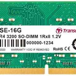 Alternative view of Transcend JetRam 16GB DDR4 3200Mhz Unbuffered SO-DIMM Laptop Memory RAM