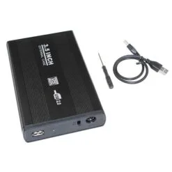 3.5 inch Sata Harddrive Case USB 2.0 - Black