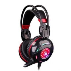 a4tech BloodyG300 Comfort Glare Neon Gaming Headset with 3.5mm 2 Pins Connector- Black & Red 13 a4tech BloodyG300 Comfort Glare Neon Gaming Headset with 3.5mm 2 Pins Connector- Black & Red - Image 7