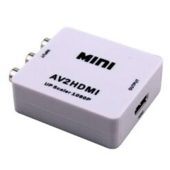 Alternative view of AV Audio Video To HDMI Adapter - White