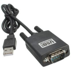 USB To Serial Port RS232 Converter Cable - Black 5 USB To Serial Port RS232 Converter Cable - Black - Image 3