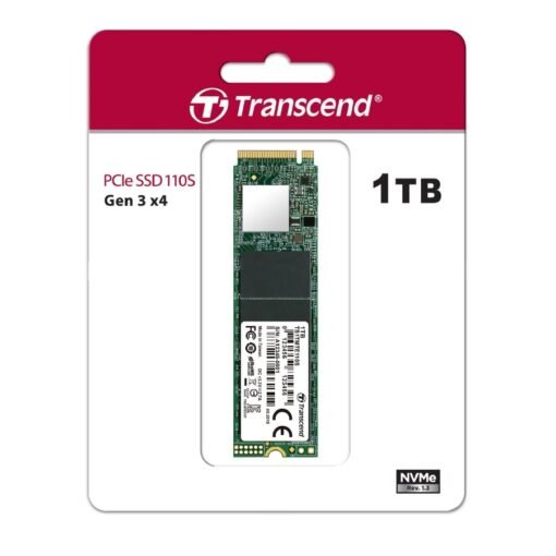 Transcend 110S 1TB NVMe PCIe Gen3 x4 80mm M.2 SSD Solid State Drive