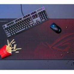 ASUS ROG Scabbard II Extended Gaming Mouse Pad with Protective nano coating for a water-oil-and dust-repellent surface, with anti-fray 9 ASUS ROG Scabbard II Extended Gaming Mouse Pad with Protective nano coating for a water-oil-and dust-repellent surface, with anti-fray - Image 5