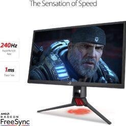 ASUS ROG Strix XG248Q 23.8 inch 240hz RGB Gaming Monitor FHD (1920x1080 1ms, G-SYNC Compatible, FreeSync Premium 12 ASUS ROG Strix XG248Q 23.8 inch 240hz RGB Gaming Monitor FHD (1920x1080 1ms, G-SYNC Compatible, FreeSync Premium - Image 6
