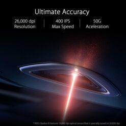 ASUS P514 ROG Gladius III Classic Asymmetrical RGB Gaming Mouse 26,000 Dpi with 1% Deviation, Instant Button Actuation, Exclusive Push-Fit Switch Socket II 8 ASUS P514 ROG Gladius III Classic Asymmetrical RGB Gaming Mouse 26,000 Dpi with 1% Deviation, Instant Button Actuation, Exclusive Push-Fit Switch Socket II - Image 3