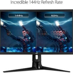 Alternative view of ASUS ROG Strix XG27UQR DSC 27inch 144Hz 4K Gaming Monitor 1ms 4K (3840 x 2160) DisplayHDR™ 400, DCI-P3 90%, Adaptive Sync