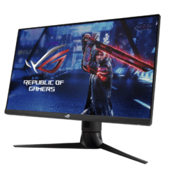 Alternative view of ASUS ROG Strix XG27AQM 27 inch 270Hz 0.5ms HDR Gaming Monitor WQHD (2560 x 1440), Fast IPS, Overclockable ELMB SYNC, G-SYNC Compatible, DisplayHDR™ 400