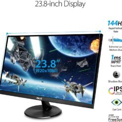 ASUS VP249QGR 23.8 inch 144Hz Gaming Monitor Full HD, IPS, Frameless, 1ms MPRT Adaptive-Sync (FreeSync™), ELMB, Shadow Boost, Low Blue Light, Flicker Free 12 ASUS VP249QGR 23.8 inch 144Hz Gaming Monitor Full HD, IPS, Frameless, 1ms MPRT Adaptive-Sync (FreeSync™), ELMB, Shadow Boost, Low Blue Light, Flicker Free - Image 6