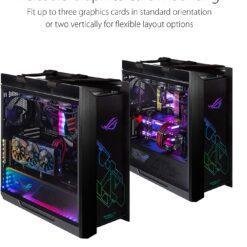 ASUS ROG Strix Helios RGB ATX/EATX Mid-Tower Gaming Case with Tempered Glass, Aluminum Frame, GPU Braces, 420mm Radiator Support and Aura Sync 13 ASUS ROG Strix Helios RGB ATX/EATX Mid-Tower Gaming Case with Tempered Glass, Aluminum Frame, GPU Braces, 420mm Radiator Support and Aura Sync - Image 6