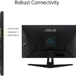 ASUS TUF Gaming VG289Q1A 24 inch 4K UHD Gaming Monitor 60Hz 4K (3840x2160), IPS, DCI-P3 , Adaptive-Sync, FreeSync™, HDR 10 8 ASUS TUF Gaming VG289Q1A 24 inch 4K UHD Gaming Monitor 60Hz 4K (3840x2160), IPS, DCI-P3 , Adaptive-Sync, FreeSync™, HDR 10 - Image 4