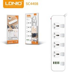 LDNIO 10A 2500W Electrical Socket Switch Plug 4USB Smart Extension Multifunction SC4408 15 LDNIO 10A 2500W Electrical Socket Switch Plug 4USB Smart Extension Multifunction SC4408 - Image 8