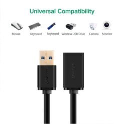 Alternative view of UGREEN USB 3.0 Extension Cable 2M High Speed