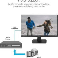 ASUS VA24EHE 23.8 inch 75Hz IPS Eye Care Monitor Full HD  Adaptive-Sync/FreeSync™, Low Blue Light, Flicker Free, Wall Mountable - Image 7