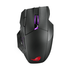 Alternative view of ASUS P707 ROG Spatha X Wireless RGB Gaming Mouse with Dual-Mode Connectivity (wired / 2.4 GHz) with Magnetic Charging Stand, ROG 19,000 Dpi Sensor