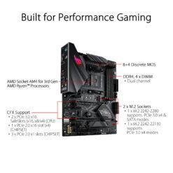 ASUS ROG STRIX B450-F GAMING II AMD AM4 B450 Gaming ATX Motherboard with DDR4 4400 MHz support, AI Noise-Canceling Microphone, M.2 with heatsink 10 ASUS ROG STRIX B450-F GAMING II AMD AM4 B450 Gaming ATX Motherboard with DDR4 4400 MHz support, AI Noise-Canceling Microphone, M.2 with heatsink - Image 5
