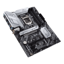 Alternative view of ASUS PRIME Z590-P WIFI Intel® Z590 (LGA 1200) ATX Motherboard with PCIe® 4.0, three M.2 slots, 11 DrMOS power stages, HDMI®, DisplayPort™, SATA 6 Gbps, Intel® WiFi 6