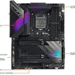 Alternative view of ASUS ROG MaximusXIII Hero (WiFi 6E) Z590 LGA 1200 (Intel 11th/10th Gen) ATX Gaming Motherboard (PCIe 4.0, 14+2 Power Stages, DDR4 5333+, Dual 2.5Gb LAN