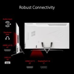 ASUS ROG Strix XG43UQ 43inch 144Hz 4K UHD Gaming Monitor (3840 x 2160) 1ms MPRT, HDMI® 2.1, AMD FreeSync™ Premium Pro technology, Display Stream Compression (DSC) 11 ASUS ROG Strix XG43UQ 43inch 144Hz 4K UHD Gaming Monitor (3840 x 2160) 1ms MPRT, HDMI® 2.1, AMD FreeSync™ Premium Pro technology, Display Stream Compression (DSC) - Image 4