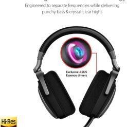 ASUS ROG Delta Core Gaming Headset Delivers Immersive Gaming Audio and Comfort and supports PC, PS5, Xbox One, Nintendo switch and mobile devices - Image 4