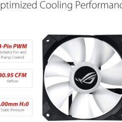 Alternative view of ASUS ROG Strix LC 360 RGB All-in-One Liquid CPU Cooler with Aura Sync and Triple ROG 120mm Addressable RGB Radiator Fans