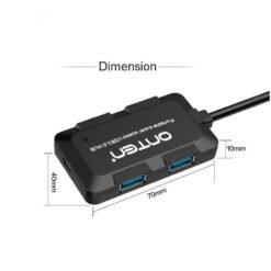 Onten U9102B TYPE C TO 4 PORT USB HUB USB 3.1 5Gbps Super Speed - Image 3