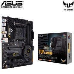 Alternative view of ASUS TUF GAMING X570-PRO (WI-FI) AMD AM4 X570 ATX Gaming motherboard with PCIe 4.0, dual M.2, 2.5G Intel LAN, Wi-Fi 6