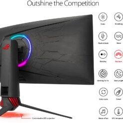 ASUS ROG Strix XG35VQ 35inch 100Hz Curved Gaming Monitor UWQHD (3440x1440) Adaptive-Sync(FreeSync™), Extreme Low Motion Blur(1ms MPRT) 12 ASUS ROG Strix XG35VQ 35inch 100Hz Curved Gaming Monitor UWQHD (3440x1440) Adaptive-Sync(FreeSync™), Extreme Low Motion Blur(1ms MPRT) - Image 6