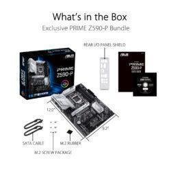 ASUS PRIME Z590-A Intel® Z590 (LGA 1200) ATX motherboard with PCIe® 4.0, three M.2 slots, 16 DrMOS power stages, HDMI®, DisplayPort™, SATA 6 Gbps 15 ASUS PRIME Z590-A Intel® Z590 (LGA 1200) ATX motherboard with PCIe® 4.0, three M.2 slots, 16 DrMOS power stages, HDMI®, DisplayPort™, SATA 6 Gbps - Image 8