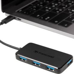 Transcend HUB2C Type-C 4 Ports USB HUB USB 3.1 Gen 1 Hub for PC Mobile 8 Transcend HUB2C Type-C 4 Ports USB HUB USB 3.1 Gen 1 Hub for PC Mobile - Image 4