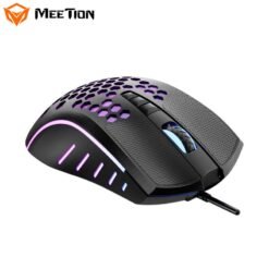 MeeTion GM015 Lightweight Honeycomb RGB Gaming Mouse 6400DPI 8 MeeTion GM015 Lightweight Honeycomb RGB Gaming Mouse 6400DPI - Image 3