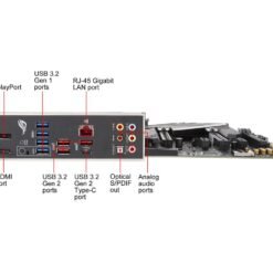 ASUS ROG Strix X570-F Gaming AMD X570 ATX Gaming Motherboard with PCIe 4.0, Intel Gigabit Ethernet, 14 power stages, dual M.2 with heatsinks, SATA 6Gb/s, USB 3.2 Gen 2 15 ASUS ROG Strix X570-F Gaming AMD X570 ATX Gaming Motherboard with PCIe 4.0, Intel Gigabit Ethernet, 14 power stages, dual M.2 with heatsinks, SATA 6Gb/s, USB 3.2 Gen 2 - Image 8