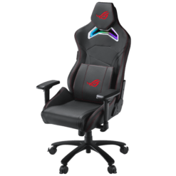Alternative view of ASUS ROG Chariot RGB Gaming Chair in Racing Car Style with Memory Foam Lumbar Support, 4D armrests, tilt mechanism and durable class 4 gas lift