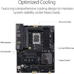ASUS ProArt B660-CREATOR D4 Intel® B660 LGA 1700 ATX Motherboard built for creators, with PCIe® 5.0, DDR4, 2.5 Gb and 1 Gb Ethernet 10 ASUS ProArt B660-CREATOR D4 Intel® B660 LGA 1700 ATX Motherboard built for creators, with PCIe® 5.0, DDR4, 2.5 Gb and 1 Gb Ethernet - Image 4