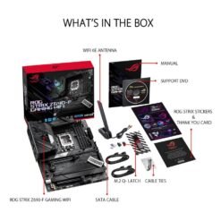 ASUS ROG STRIX Z690-F GAMING WIFI Intel®Z690 LGA 1700 ATX Motherboard with PCIe®5.0, 16+1 power stages, DDR5 memory support, Two-Way AI Noise Cancelation 11 ASUS ROG STRIX Z690-F GAMING WIFI Intel®Z690 LGA 1700 ATX Motherboard with PCIe®5.0, 16+1 power stages, DDR5 memory support, Two-Way AI Noise Cancelation - Image 6