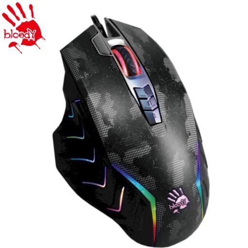 a4tech Bloody J95s 2-Fire RGB Animation Gaming Mouse 8000CPI Activated