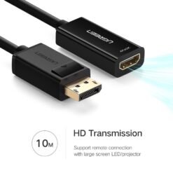 Alternative view of UGREEN 4K Displayport DP to HDMI Adapter 1080P for Gaming and Graphics Movies