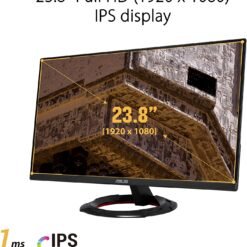 Alternative view of ASUS TUF Gaming VG249Q1R 238 inch 165Hz Gaming Monitor Full HD (1920 x 1080), IPS, Overclockable 1ms MPRT, Extreme Low Motion Blur™, FreeSync™ Premium