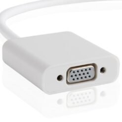 Alternative view of Thunderbolt Mini Display Port DP To VGA Converter - White