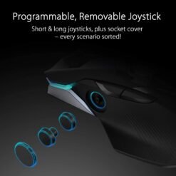 ASUS ROG Chakram RGB Wireless Gaming Mouse with Qi Charging, Programmable Joystick, Tri-Mode Connectivity (Wired/2.4ghz/Bluetooth) 16000 Dpi P704 10 ASUS ROG Chakram RGB Wireless Gaming Mouse with Qi Charging, Programmable Joystick, Tri-Mode Connectivity (Wired/2.4ghz/Bluetooth) 16000 Dpi P704 - Image 3