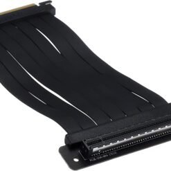 ASUS ROG Strix Riser Cable 240 mm PCI-E 3.0 x 16 with 90 degree adapter, patent SafeSlot™ design, EMI Shielding 10 ASUS ROG Strix Riser Cable 240 mm PCI-E 3.0 x 16 with 90 degree adapter, patent SafeSlot™ design, EMI Shielding - Image 3