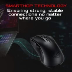 ASUS P508 ROG Strix Carry Ergonomic Optical Gaming Mouse with Dual 2.4GHz/Bluetooth wireless connectivity, 7200-dpi sensor and ROG-exclusive switch socket design 11 ASUS P508 ROG Strix Carry Ergonomic Optical Gaming Mouse with Dual 2.4GHz/Bluetooth wireless connectivity, 7200-dpi sensor and ROG-exclusive switch socket design - Image 4