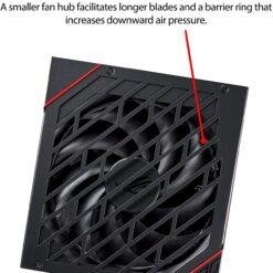 ASUS ROG Strix 850W Gold Certified Gaming PSU Power Supply Premium Cooling Performance Full Modular 12 ASUS ROG Strix 850W Gold Certified Gaming PSU Power Supply Premium Cooling Performance Full Modular - Image 6