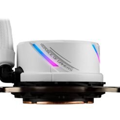 ASUS ROG Strix LC 360 RGB White Edition All-in-one Liquid CPU Cooler with Aura Sync RGB, and Triple ROG 120mm Addressable RGB Radiator 11 ASUS ROG Strix LC 360 RGB White Edition All-in-one Liquid CPU Cooler with Aura Sync RGB, and Triple ROG 120mm Addressable RGB Radiator - Image 4