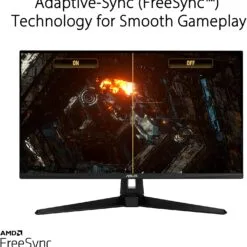 Alternative view of ASUS TUF Gaming VG289Q1A 24 inch 4K UHD Gaming Monitor 60Hz 4K (3840x2160), IPS, DCI-P3 , Adaptive-Sync, FreeSync™, HDR 10