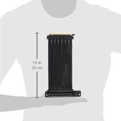 ASUS ROG Strix Riser Cable 240 mm PCI-E 3.0 x 16 with 90 degree adapter, patent SafeSlot™ design, EMI Shielding 15 ASUS ROG Strix Riser Cable 240 mm PCI-E 3.0 x 16 with 90 degree adapter, patent SafeSlot™ design, EMI Shielding - Image 8