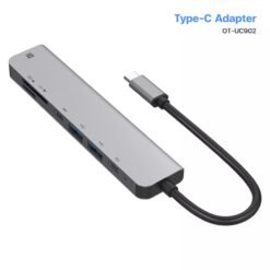 Onten UC902 Type C To HDMI + USB + SD Micro SD+ PD HUB 7 in 1 8 Onten UC902 Type C To HDMI + USB + SD Micro SD+ PD HUB 7 in 1 - Image 3